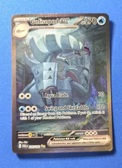 Pokemon TCG Golisopod Ex 246/182 2023 SV04 Paradox Rift Special Illustration- Nm - Image 1