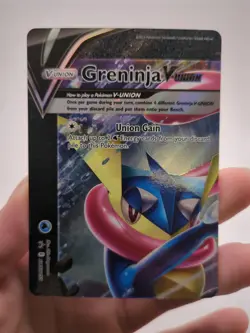 Pokemon Black Star Promo SWSH155 156 157 158 Greninja V UNION COMPLETE - Image 1