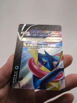 Pokemon Black Star Promo SWSH155 156 157 158 Greninja V UNION COMPLETE - Image 2