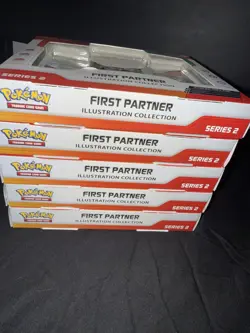 Pokemon TCG First Partner Illustration Collection Series 2 Sealed 5 Box Lot - Image 2