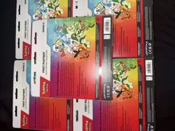 Pokemon TCG First Partner Illustration Collection Series 2 Sealed 5 Box Lot - Image 5