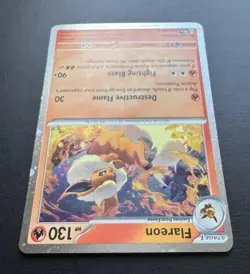 Flareon 013/131 Cosmo Holo Promos Prismatic Evolutions Costco Tin Pokemon TCG NM - Image 2