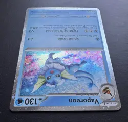 Vaporeon 022/131 Cosmo Holo Promo Prismatic Evolutions Costco Tin Pokemon TCG NM - Image 2