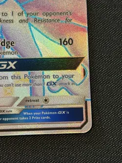 Pokemon Hidden Fates Alolan Ninetails GX SV53/SV94 Shiny Vault Full Art NM - Image 5