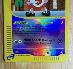 Mr. Mime Aquapolis Reverse Holo 95a/147 Pokemon TCG LP - Image 3