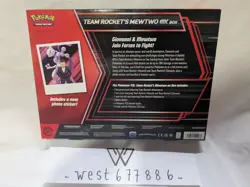 Pokemon TCG Team Rocket's Mewtwo ex Box - Scarlet & Violet Destined Rivals New - Image 2