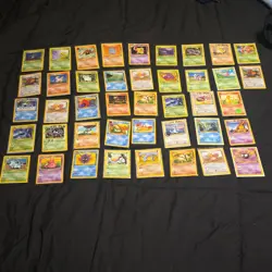 ORIGINAL POKEMON CARDS FROM 1999 PERFECTLY MINT CONDITION MULITPLE SETS - Image 1
