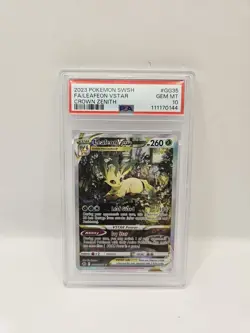 Pokemon Leafeon VSTAR GG35/GG70 Zenith Regale PSA 10 GEM-Mint ENG - Image 1