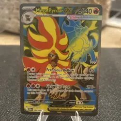 Pokemon Mega Evolution: Chaos Rising Mega Pyroar EX Full Art 099/086 NM - Image 1
