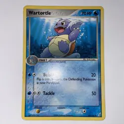 Pokemon TCG Wartortle EX Crystal Guardians 42/100 Regular Uncommon LP Fast Ship - Image 1