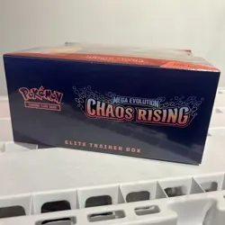 Pokemon TCG Chaos Rising Elite Trainer Box ETB Factory Sealed - Image 5
