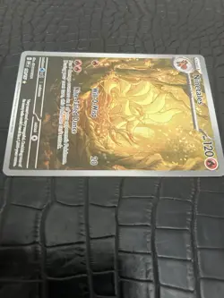 Pokemon TCG Ninetales 199/197 SV03 Obsidian Flames Illustration Rare Holo - Image 3
