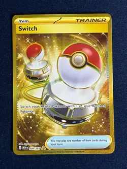 Pokemon SV: Scarlet & Violet 151 Switch 206/165 Hyper Rare NM - Image 1