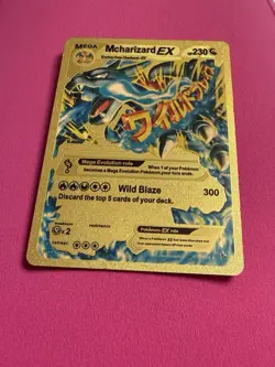 Pokemon M Charizard EX Mega 230 HP Wild Blaze 300 Full Art Foil - Image 2