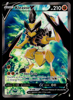KLEAVOR V SWSH248 SWSH BLACK STAR PROMOS POKEMON TCG - Image 1