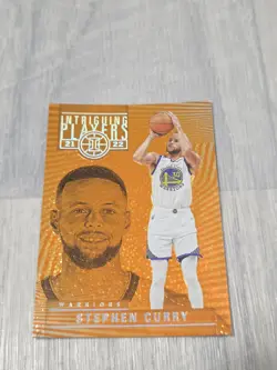 2021-22 Panini Illusions Steph Curry #7 Intriguing Players Embossed Orange C993 - Image 1