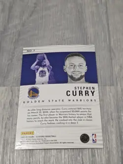 2021-22 Panini Illusions Steph Curry #7 Intriguing Players Embossed Orange C993 - Image 2