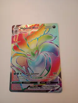 Malamar RAINBOW VMAX (189/192) Ultra Rare Pokemon Card - Rebel Clash - LP - Image 1