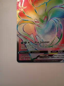 Malamar RAINBOW VMAX (189/192) Ultra Rare Pokemon Card - Rebel Clash - LP - Image 4
