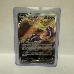The Pokemon Company Pokemon TCG Skuntank 181/195 Lost Origin Holo Rare EN 210HP - Image 1