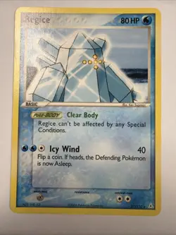 Regice 27/110 Holon Phantoms Regular Pokemon TCG - Image 1
