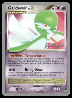 Gardevoir LV.X 131/132 Ultra Rare World Championship Decks Pokemon MP - Image 1