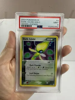 Pokemon Dark Celebi 4 Hidden Legends Holo PSA 9 - Image 2