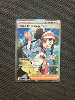 Pokemon TCG Rosa's Encouragement 114/088! NM Condition! See Description! - Image 1