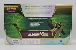 Pokemon TCG - Sword & Shield Kleavor VSTAR Premium Collection Box Factory Sealed - Image 3