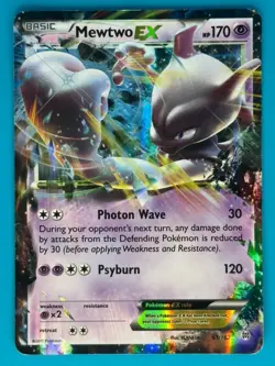 Pokemon - Mewtwo EX 61/162 [Breakthrough Set] *Moderately Played - MP* - Image 1
