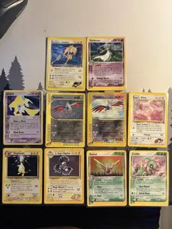 Pokemon TCG Vintage WOTC Holos LP-MP Condition - Image 1