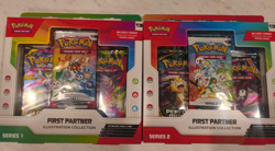 Pokemon TCG - First Partner Series 1 And 2 Illustration Collection Combo Sealed - Image 1