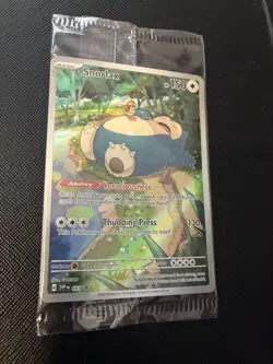 Snorlax - SVP051 - Scarlet & Violet 151 ETB Promo Sealed Near Mint Pokemon TCG - Image 2