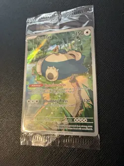 Snorlax - SVP051 - Scarlet & Violet 151 ETB Promo Sealed Near Mint Pokemon TCG - Image 3