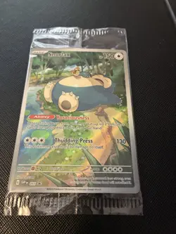 Snorlax - SVP051 - Scarlet & Violet 151 ETB Promo Sealed Near Mint Pokemon TCG - Image 4