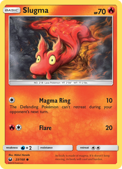 Slugma 23/168 Common | Celestial Storm | Pokemon Card - Image 1