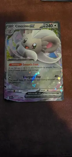 Cinccino ex 073/086 Double Rare Chaos Rising Pokemon Holo Near Mint - Image 1
