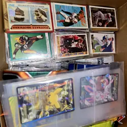 BASEBALL, FOOTBALL, BASKETBALL, POKEMON, & MORE! OLD CHILDHOOD CARD COLLECTION! - Image 2
