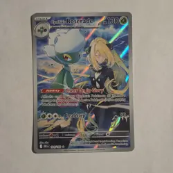The Pokemon Company Cynthia's Roserade 184/182 SV10 Illus Rare FA Holo ENG - Image 1