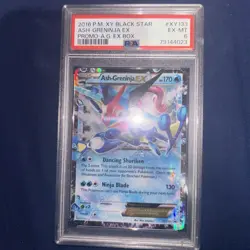 2016 Pokemon XY Promos XY133 Ash-Greninja EX PSA 6 145859145 - Image 1