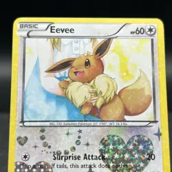 Eevee RC14/RC25 Holo Legendary Treasures Radiant Collection Pokemon Card - Image 4