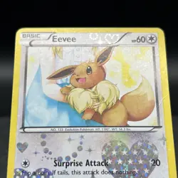 Eevee RC14/RC25 Holo Legendary Treasures Radiant Collection Pokemon Card - Image 5