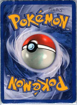 Nidoran M 55/102 Common Base Set Unlimited Pokemon Damaged - Image 2