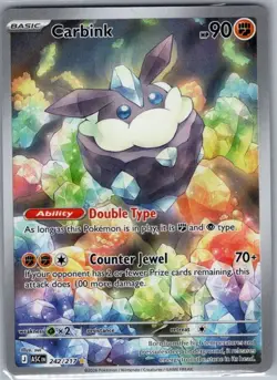 Carbink 242/217 ME: Ascended Heroes - Pokemon Card - NM - Image 1