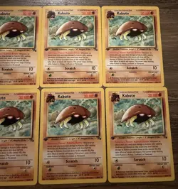 Pokemon TCG Kabuto 1st Edition 50/62 Fossil Set 1999 – Lot of 10 Cards Clean! - Image 4