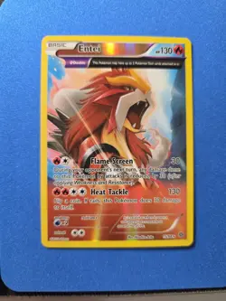 Pokemon TCG Entei 15/98 Ancient Origins Rare - Reverse Holographic - NM - Image 1
