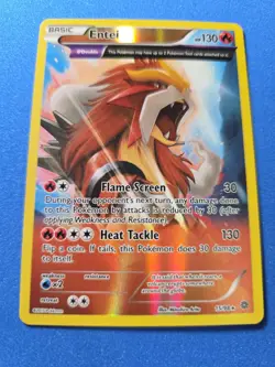 Pokemon TCG Entei 15/98 Ancient Origins Rare - Reverse Holographic - NM - Image 2