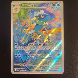 Nintendo Pokemon TCG Frogadier 089/086 CR1e Chaos Rising Holo Secret Rare ENG - Image 1