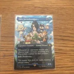 Lulu, Stern Guardian 0467 Borderless Chocobo Track Foil Final Fantasy MTG - Image 1