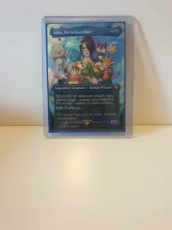 Lulu, Stern Guardian 0467 Borderless Chocobo Track Foil Final Fantasy MTG - Image 2